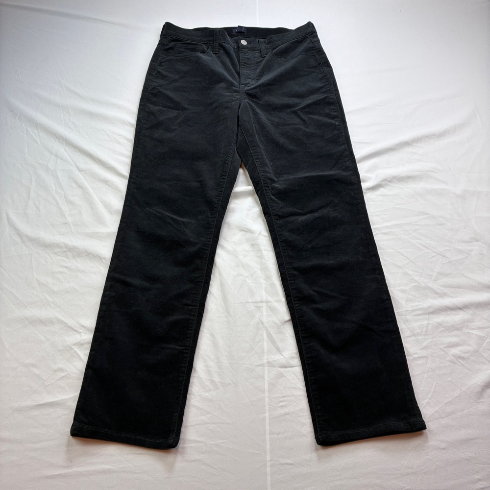 J. Crew Black Corduroy Trousers